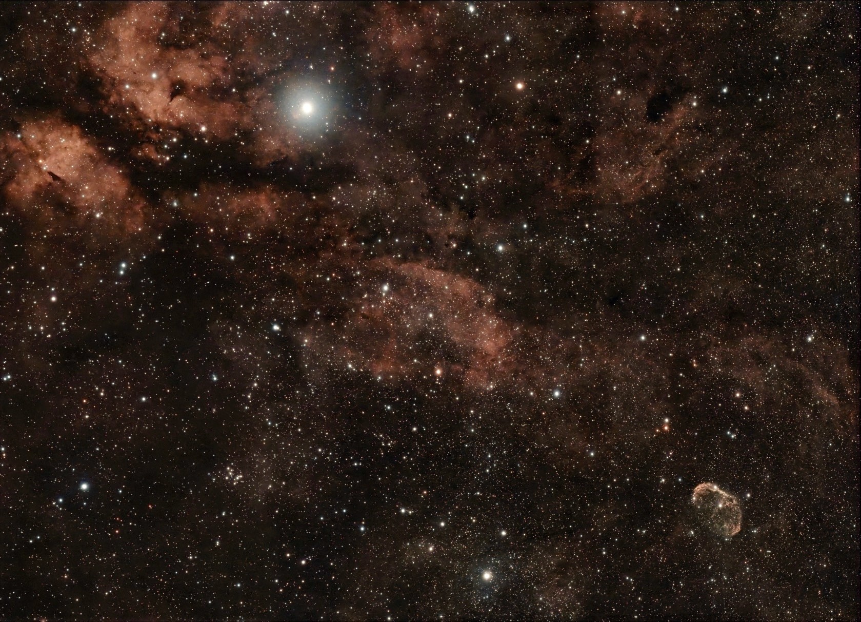 Crescent Nebula Wolf-Rayet star